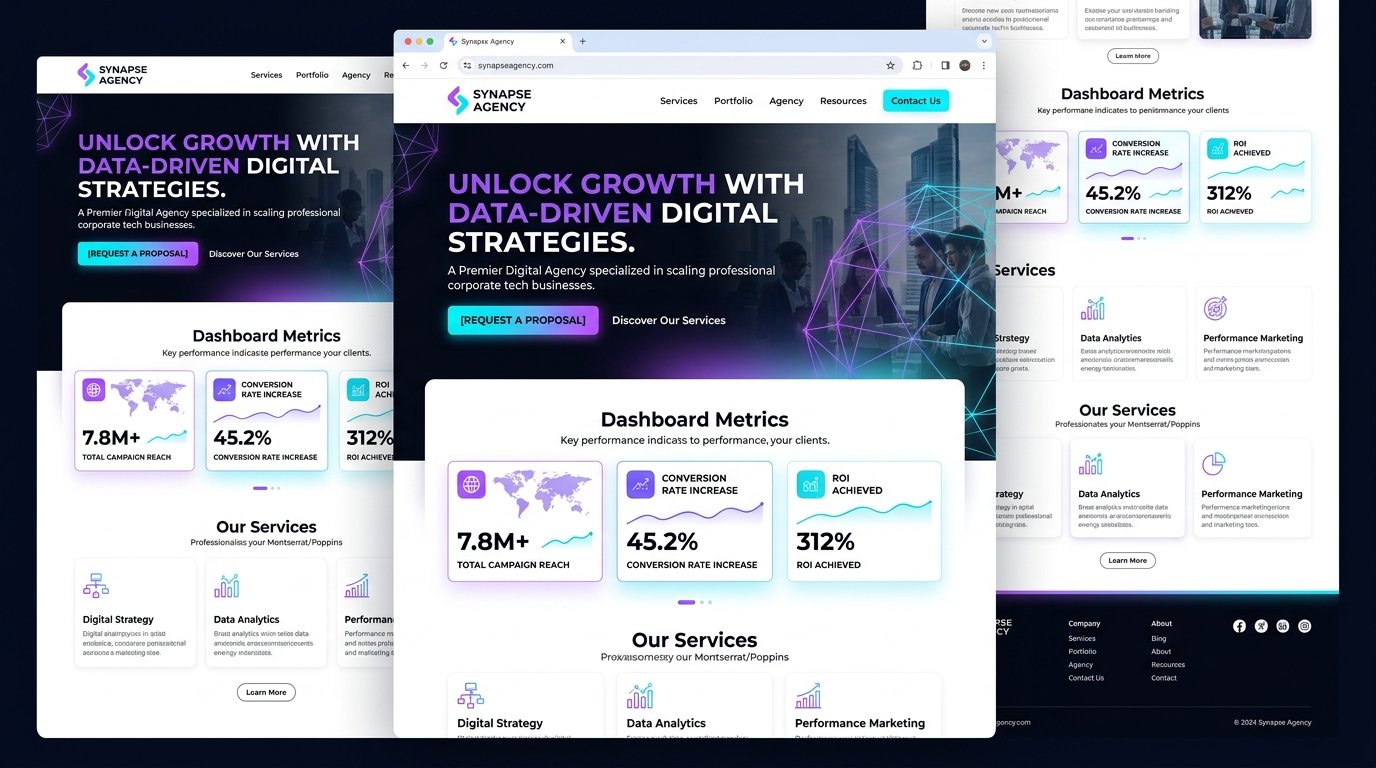 Synapse Agency - Corporate Tech Website